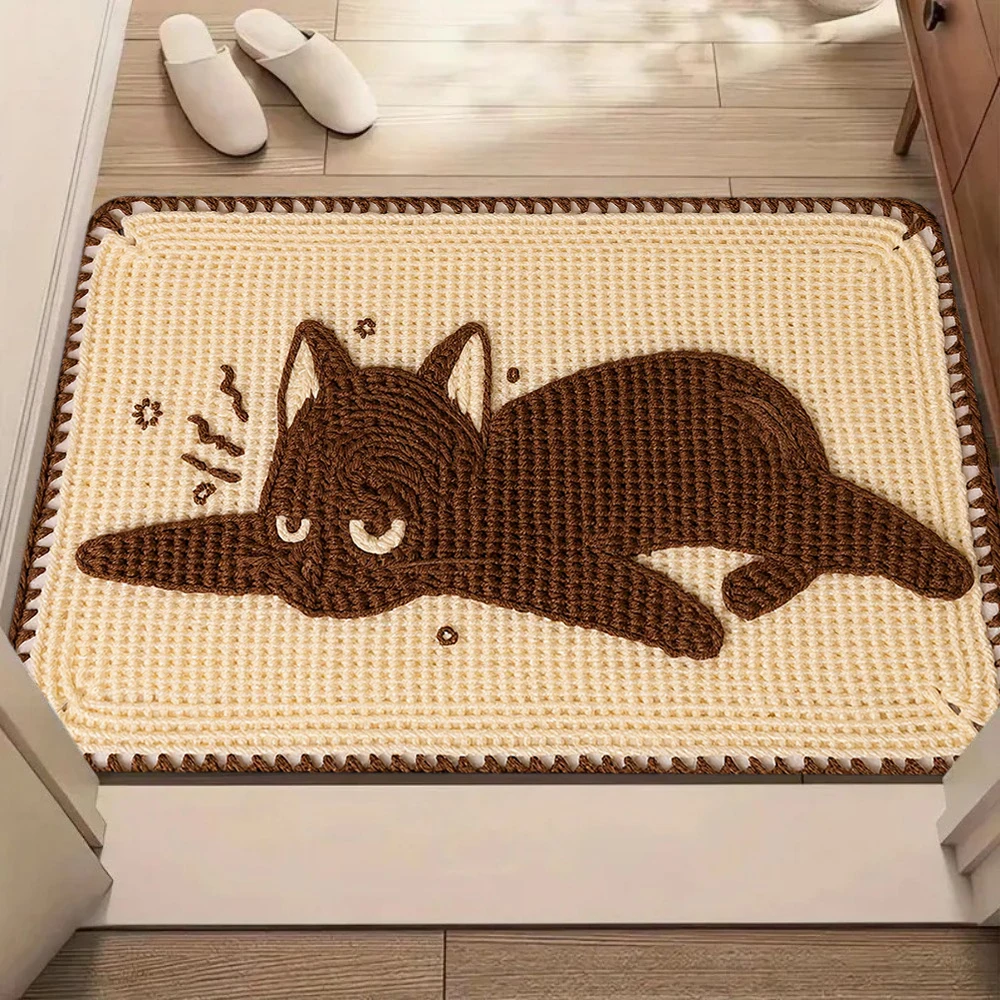 Cat Print Kitchen Floor Runner — product detail 3