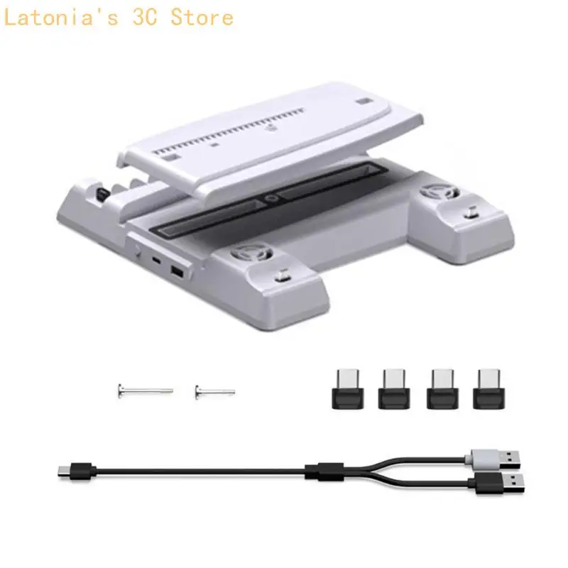 

X3UB Gaming Consoles Stand with Charging Dock Cooling Systems for P5 Consoles