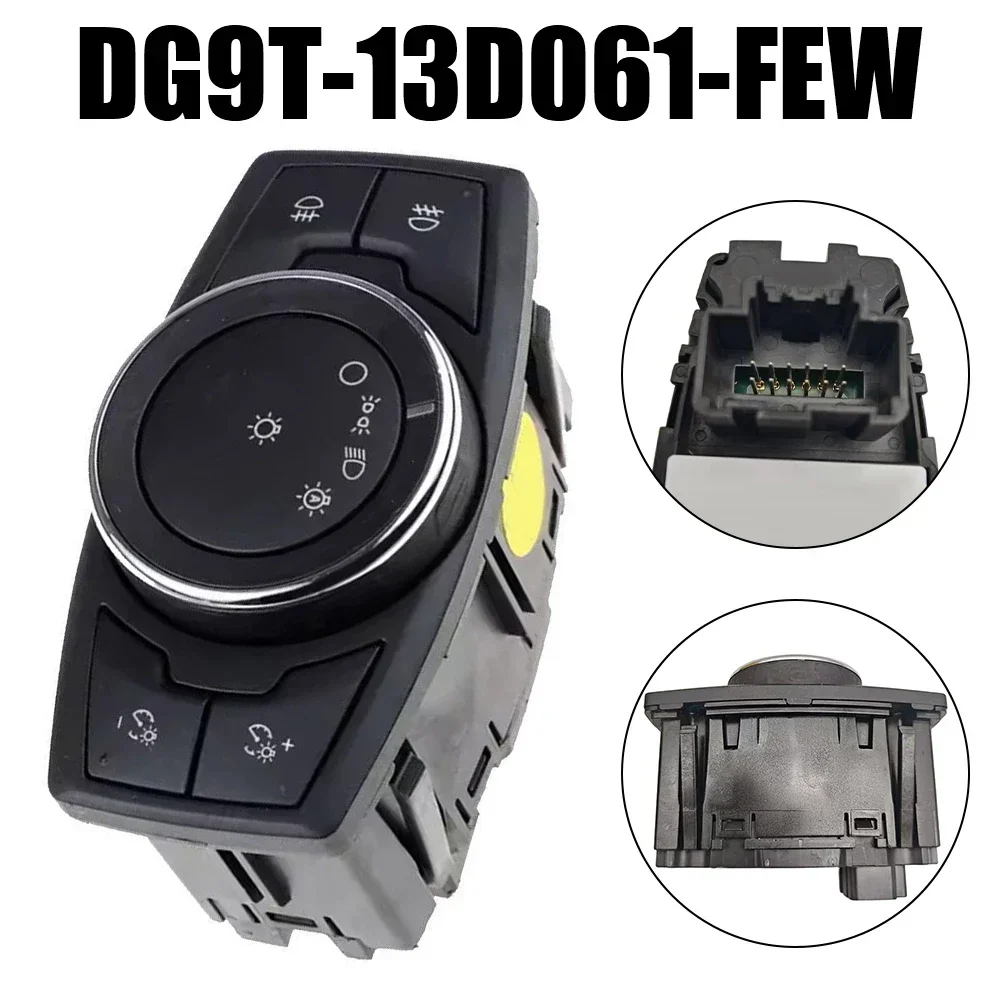 Switch Easy Installation Headlight Switch DG9T-13D061-FEW Fog Light Control Switch For Ford For Mondeo V 2014-19