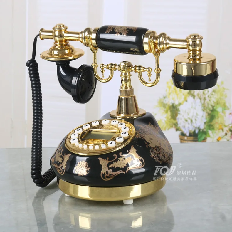 Creative Fashion Home Antique Telephone Office Old Living Room Fixed Retro Landline