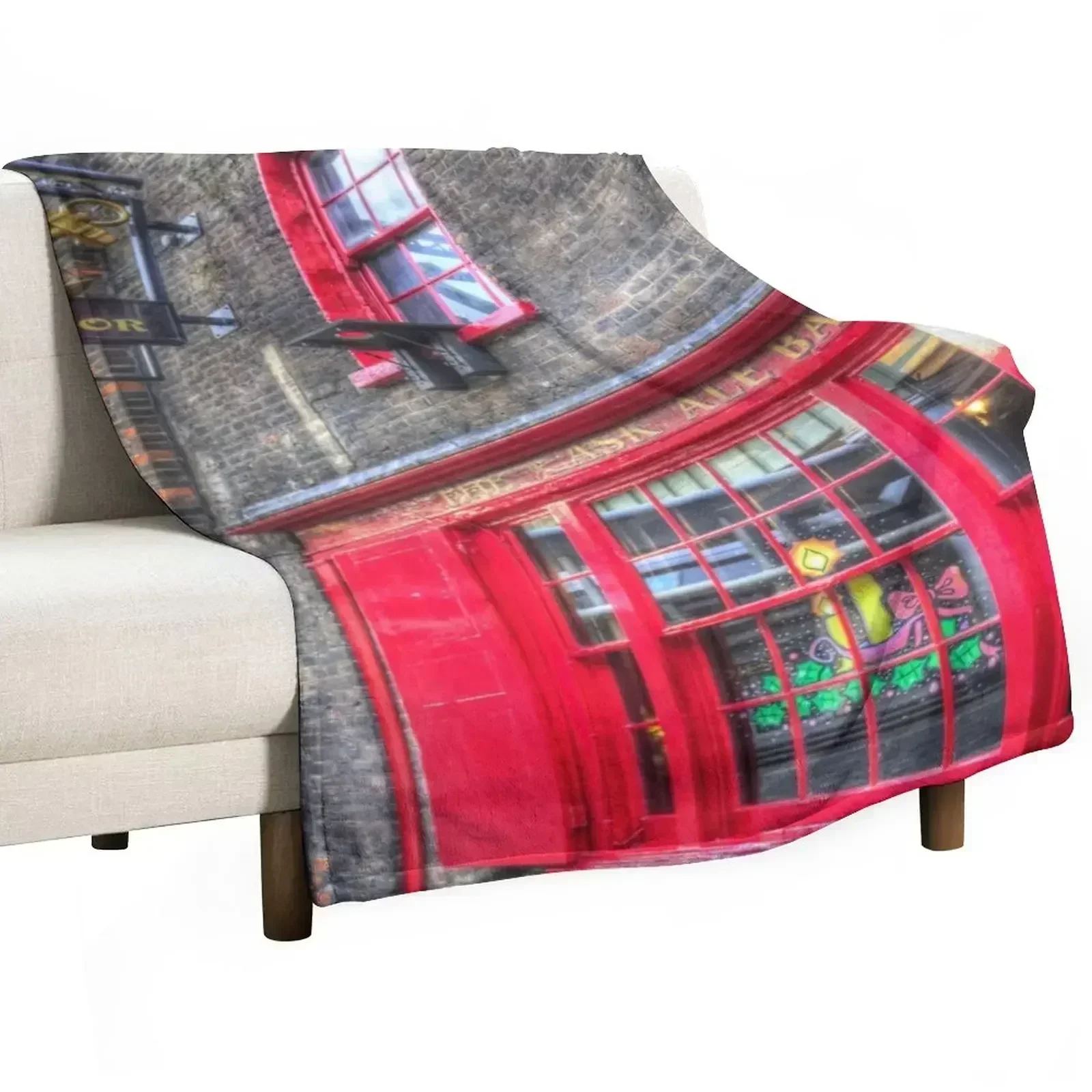 The Anchor Pub London Throw Blanket for winter Moving Warm Sleeping Bag Bed covers christmas gifts Blankets