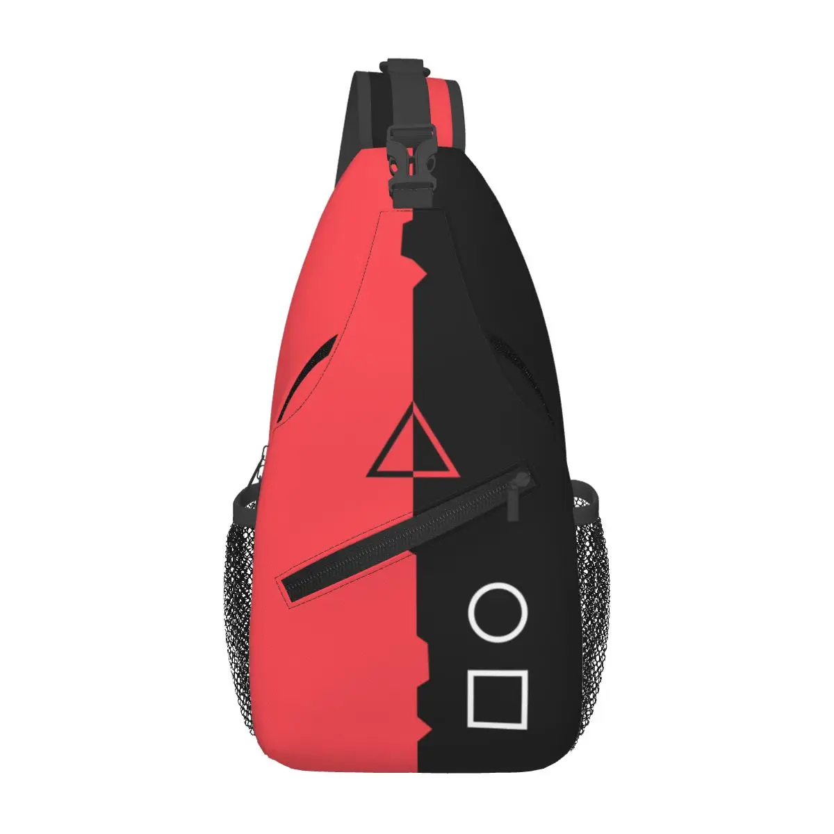 Sling Geometry Triangle Circle Chest Bags Crossbody Shoulder Backpack Outdoor Sports Daypacks Fashion Bag