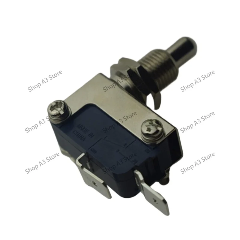 Special switch for electric fryer with spring straight handle button micro switch with metal bracket micro button switch
