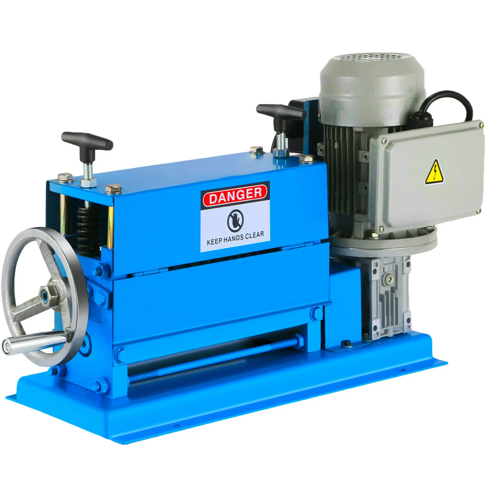 Electric Wire Stripping Machine W/ Blade 1.5mm-38mm Cable Stripper for Removing Plastic & Rubber From Wire, Copper Recycle