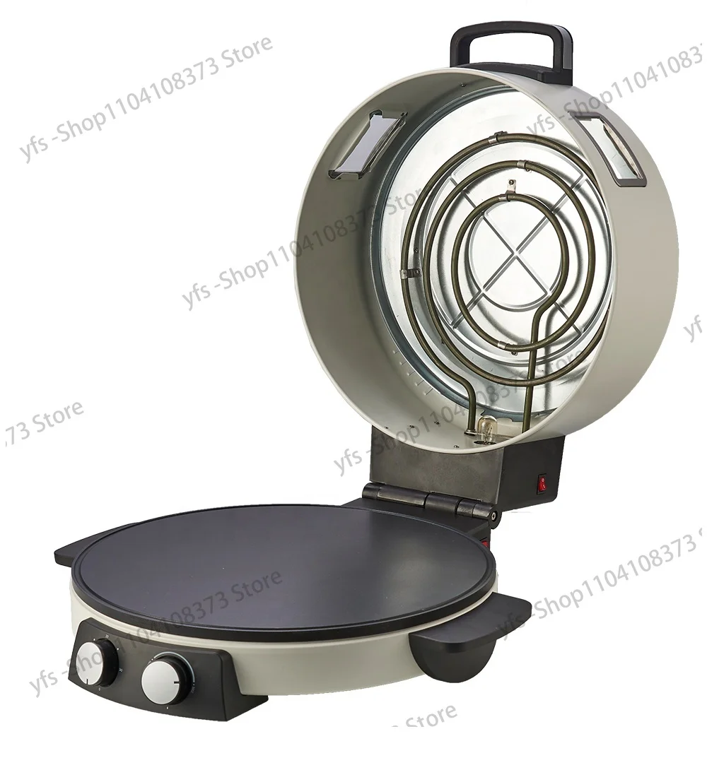 12 inch temperature control cooker pizza electric home arabic bread maker bread machine automatic