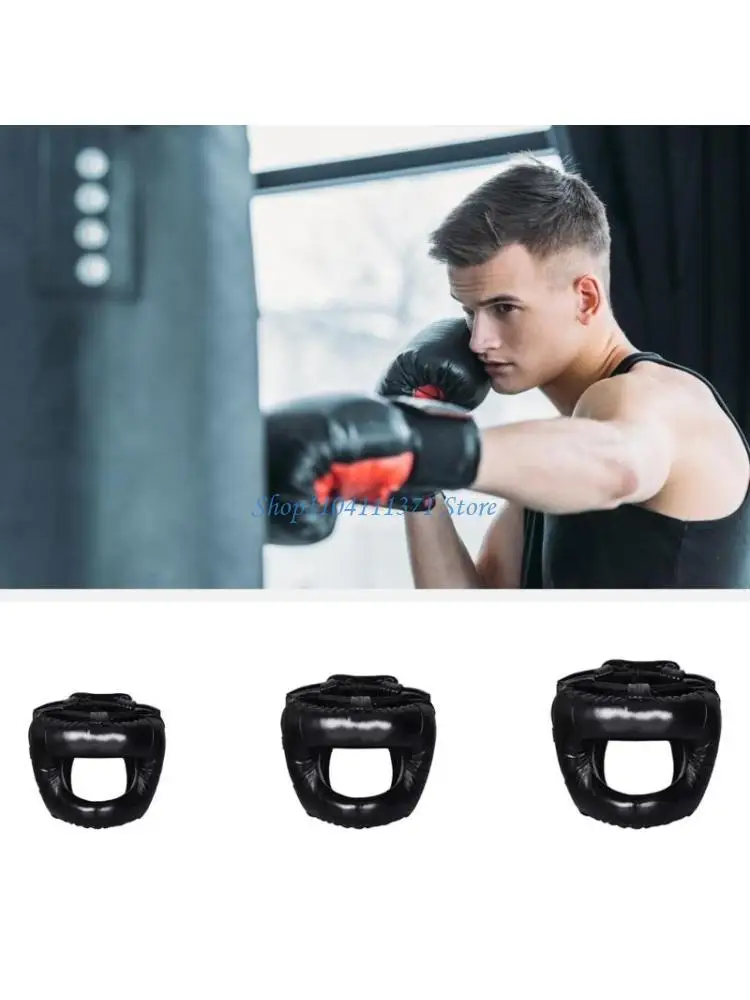 

P9FC Полный лицевой удар боксерские шлемы PU