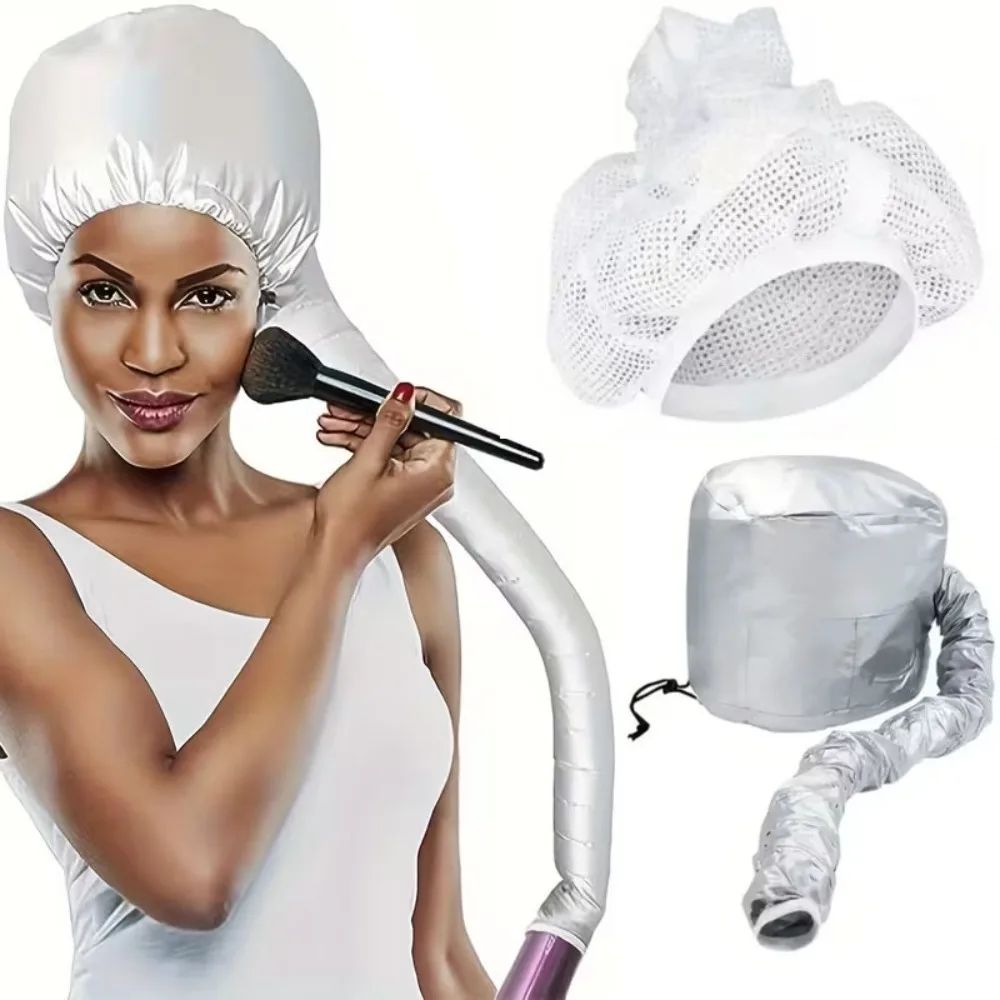 

Шапка-диффузор для сушки волос, профессиональная парикмахерская шапка для ухода за вьющимися волосами, глубокого кондиционирования и укладки