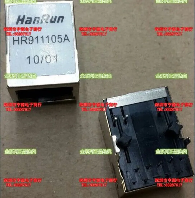 10 шт./лот, оригинальный разъем RJ45 HR 911105   ВР 911105 Сетевой трансформатор для лазерной печати