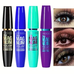 1pc  Black Mascara Thickening, Lengthening, Curling, Waterproof Liquid Fiber Mascara