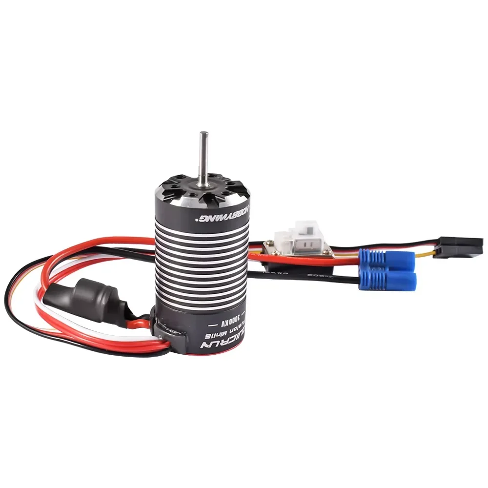 HOBBYWING QUICRUN Fusion Mini16 30A 3000KV Brushless Sensored Waterproof Motor ESC 2-IN-1 Machine for 1/16 1/18 RC Car Crawler