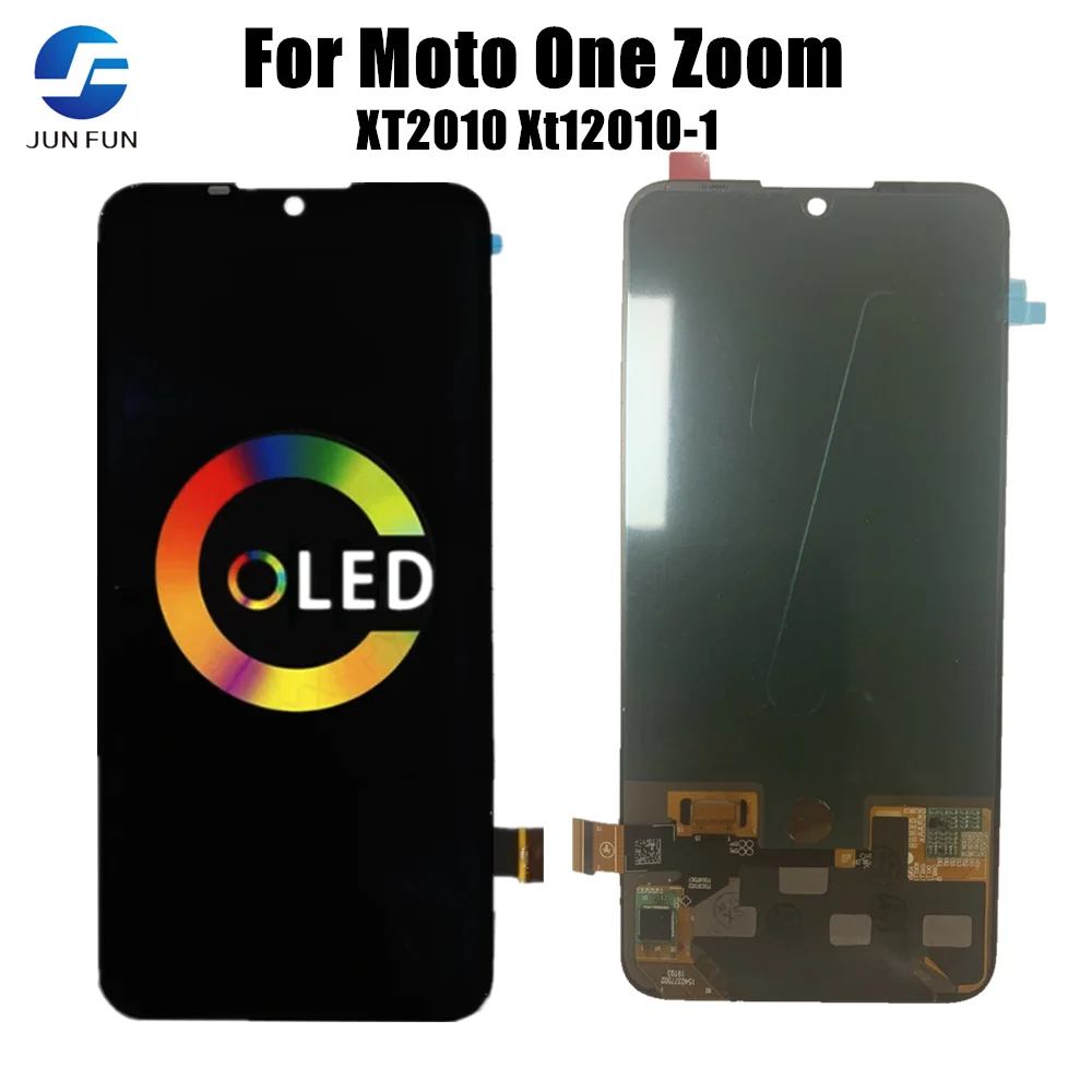 

Original Display for Motorola Moto One zoom LCD Display Touch Screen Digiziter Assembly for moto one Zoom XT2010 Xt12010-1