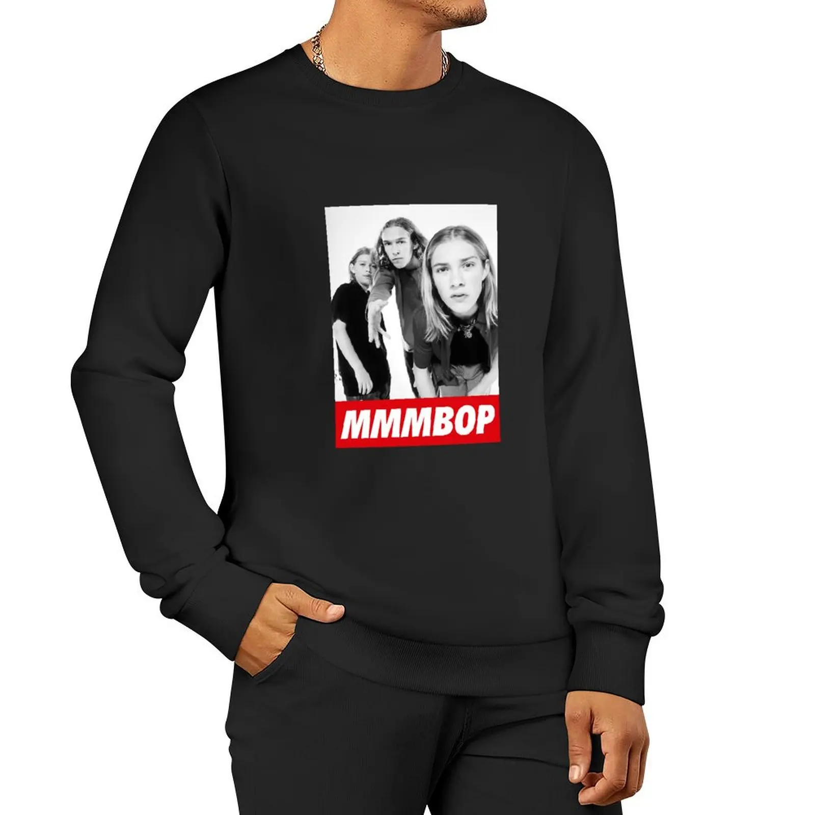 

HANSON BOY BAND Mmmbop Pullover Hoodie autumn clothes clothes for men sweatshirts men