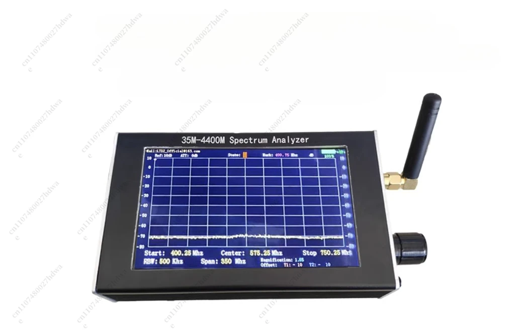 Upgraded ADF4351 35M-4400MHZ Handheld Spectrum Analyzer 4.3 Screen Handheld Spectrum Analyzer HAM