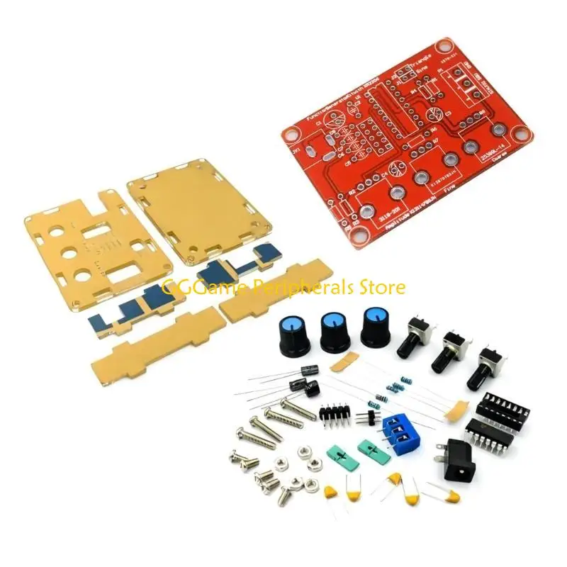 u55b-xr2206-信号発生器-diy-アクセサリーキット、保護カバーケース付き関数発生器正弦波組み立てオプション