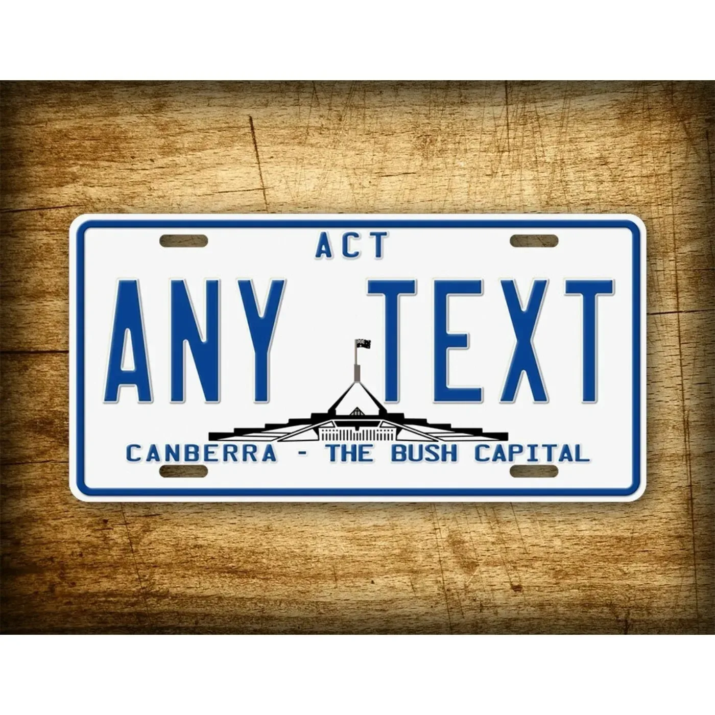 1PC Custom Personalized Vintage Canberra Australia Metal Sign, 6x12 Inch, Waterproof Dustproof Wall Art Decor (Decor Only)