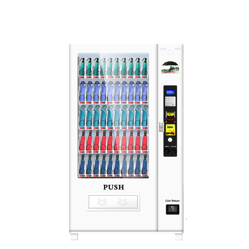 Design Sticker Cosmetic Eyelashes Hair Beauty Vending Machine Wholesale Vendor Ramen Clothes Combo Vending Machines for Makeup