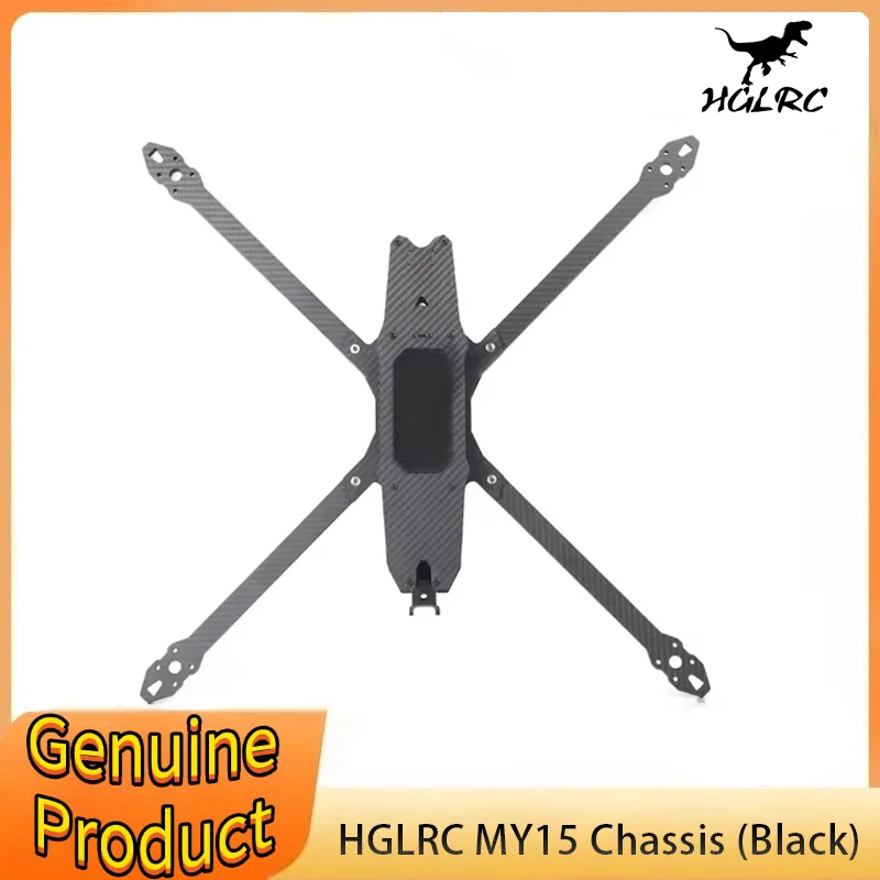 

HGLRC MY15 15inch FPV Long Range Carbon Fiber Frame 635mm Wheelbase Freestyle Long Range Frame for RC Quadcopter Racing Drone