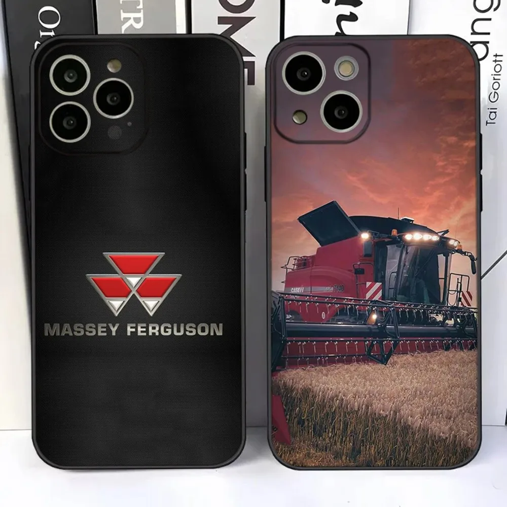 Massey Ferguson  Phone Case For iPhone 15,14,13,12,11 Plus,Pro,Max,XR,XS,X,7,8 Plus,SE,Mini Silicone Soft