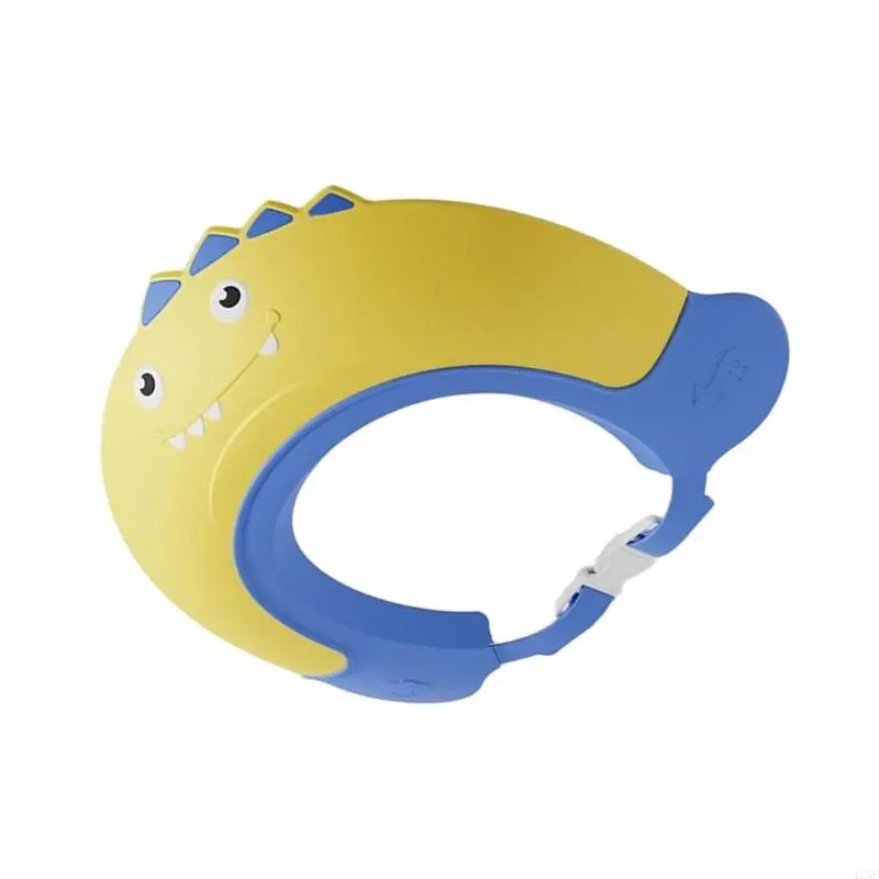 Batio baño amigable para los niños Gorra champú visera Ajustable Sombrero baño baño para niños 425f