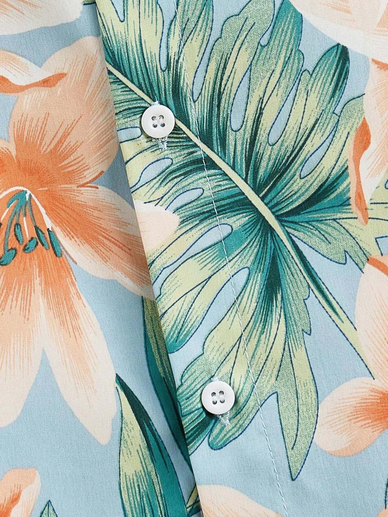 Men's Coconut Tree Graphic Print Short Sleeve Lapel Shirt Tops Men's Casual Button-Down Shirts For Summer Daily Wear And Resort