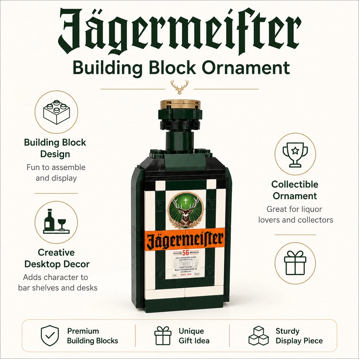 Jägermeister Likörflasche Baus – Home Bar Set Bewertung und Preis