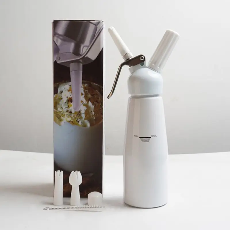Cream Dispensers Cream Canister Cream Whippers Durable Leak-Free Aluminum Alloy Material for DIY Cappuccino Latte Coffee