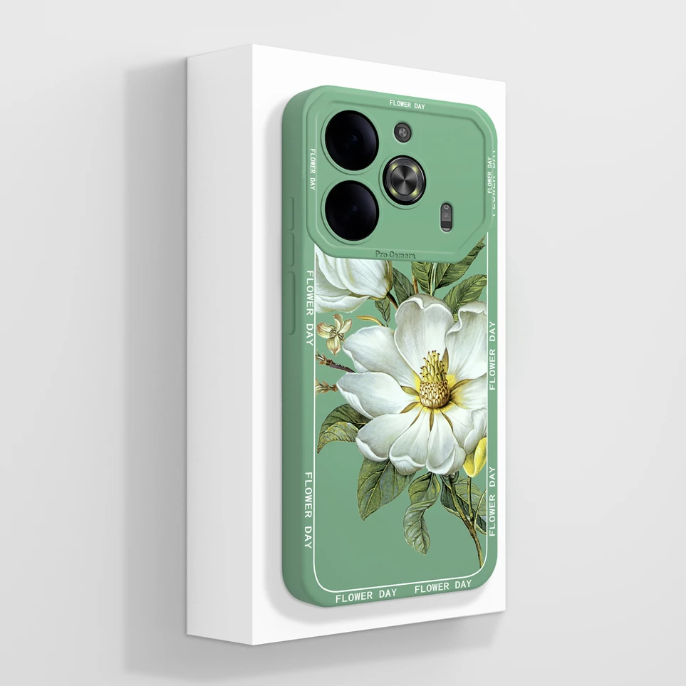 Coque For Tecno Pova 6 Neo Funda Pova6 Case Pretty Butterfly Soft Silicone Protective Shell For  6Neo Cases Pova 6Pro Back Cover