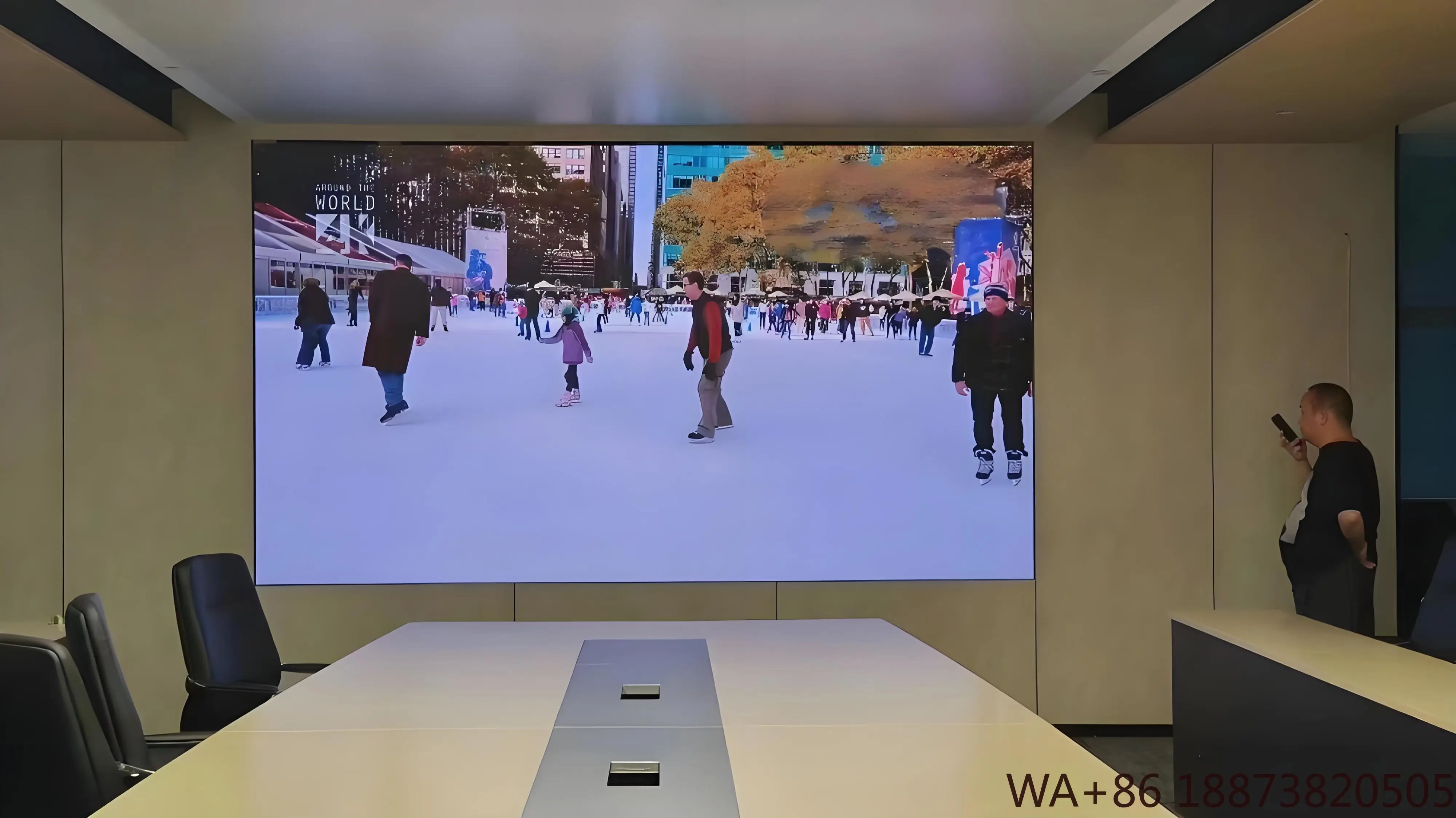 Светодиодный дисплей, горячая распродажа, внутренний экран P2 для рекламных стен и видео