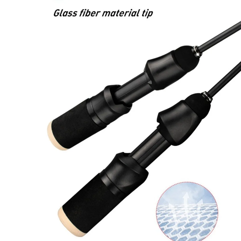 High Quality Retractable Ice Fishing Rods Spinning Carbon Ice Fishing Pen Pole Portable Winter Ice Fishing Rod Set Winter