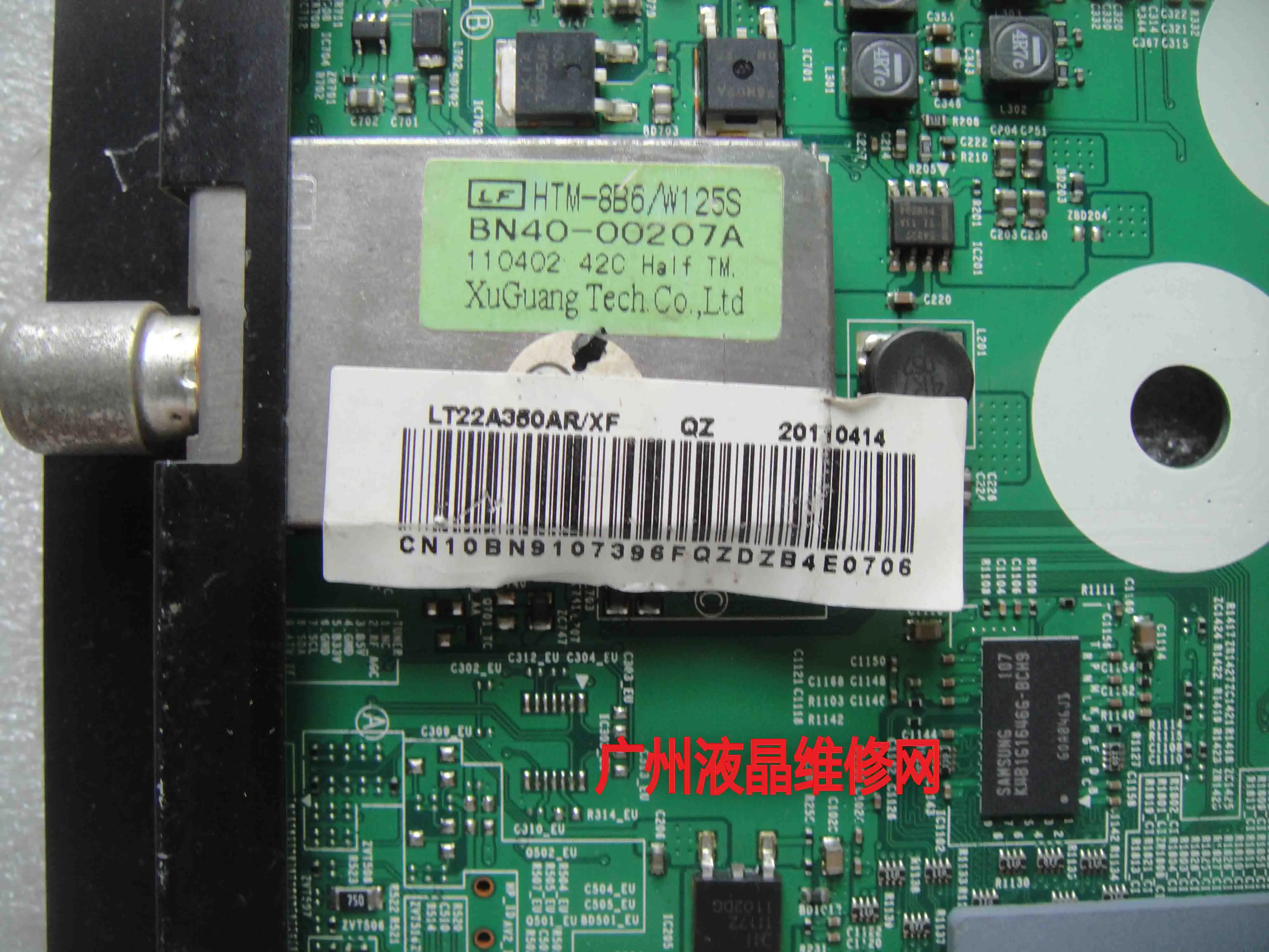 TV Motherboard para LCD Driver, T22A350, LT22A350AR, XF, BN41-01602A