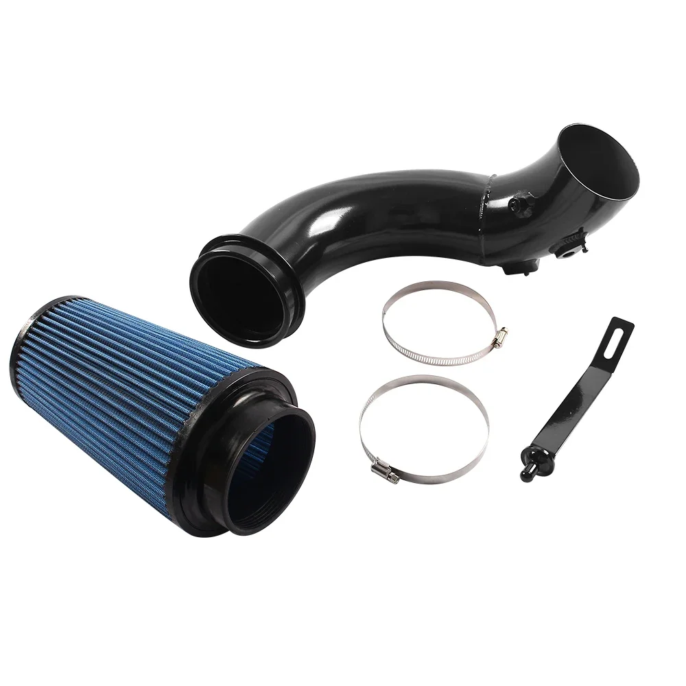 Sistema de entrada de aire de aluminio para coche, Kit de tubo de entrada de aire frío Turbo con filtro de aire para Dodge Ram 2500 3500 6.7L Cummins Diesel 07-12