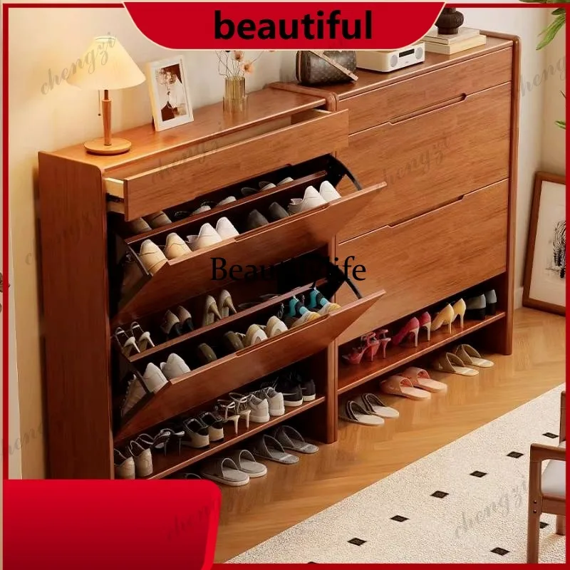BBB Expandable Durable Shoe Cabinet Storage Nordic Corner Hidden Shoe Shelf Corridor Apartments Rangement