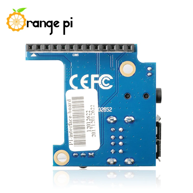 Orange Pi Zero Placa de Expansão, 2 USB 2.0, Cartão especial, Orange Pi Zero 2