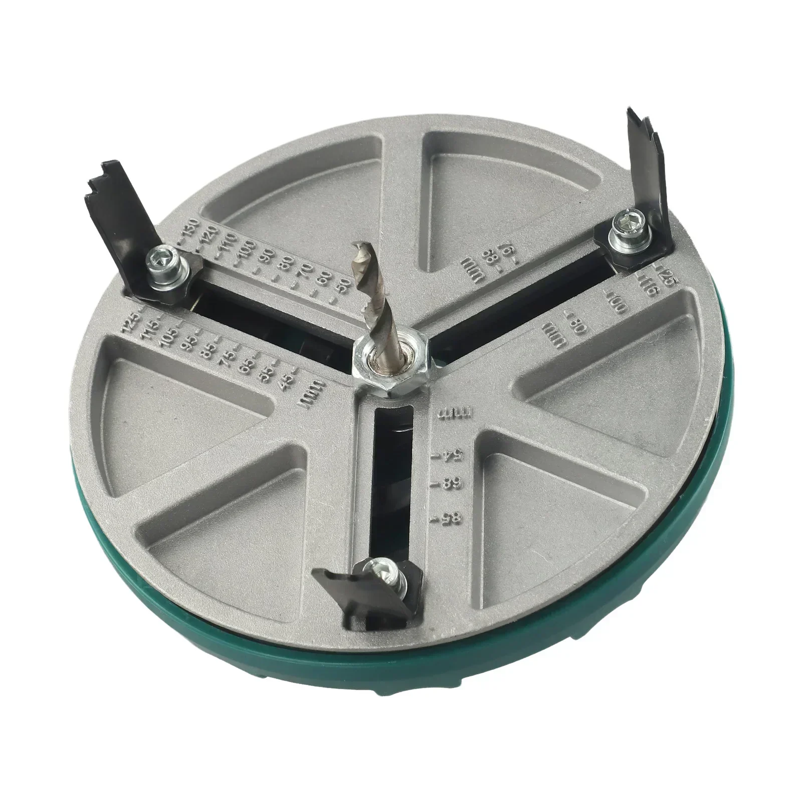45-130mm Multifunctional Adjustable Woodworking Hole Opener Gypsum Board Plastic Aluminum Board Electric Drill Drilling Bit Tool
