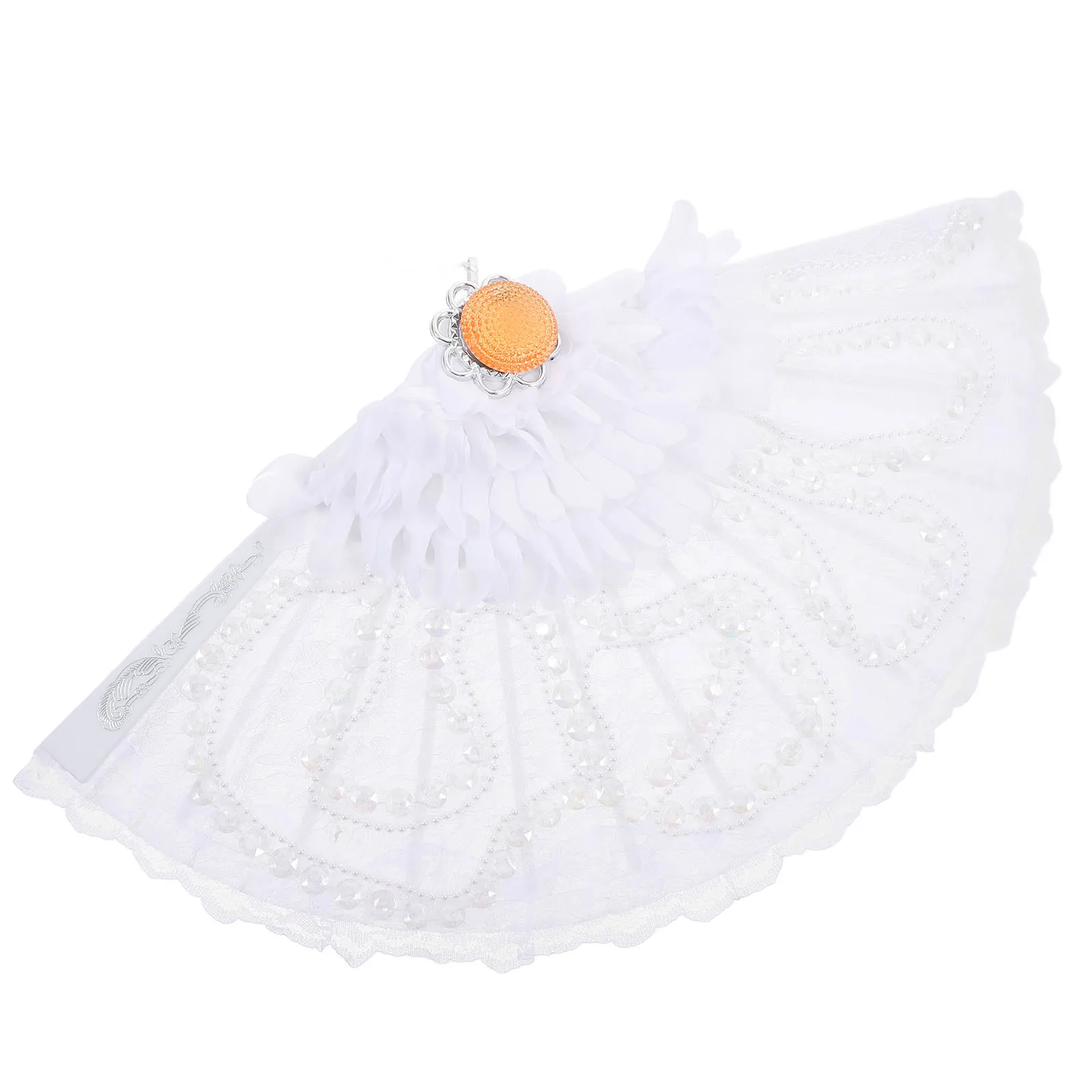 

Western Style Fan Miss Hand Held Wedding Fans for Guests Handheld Foldable