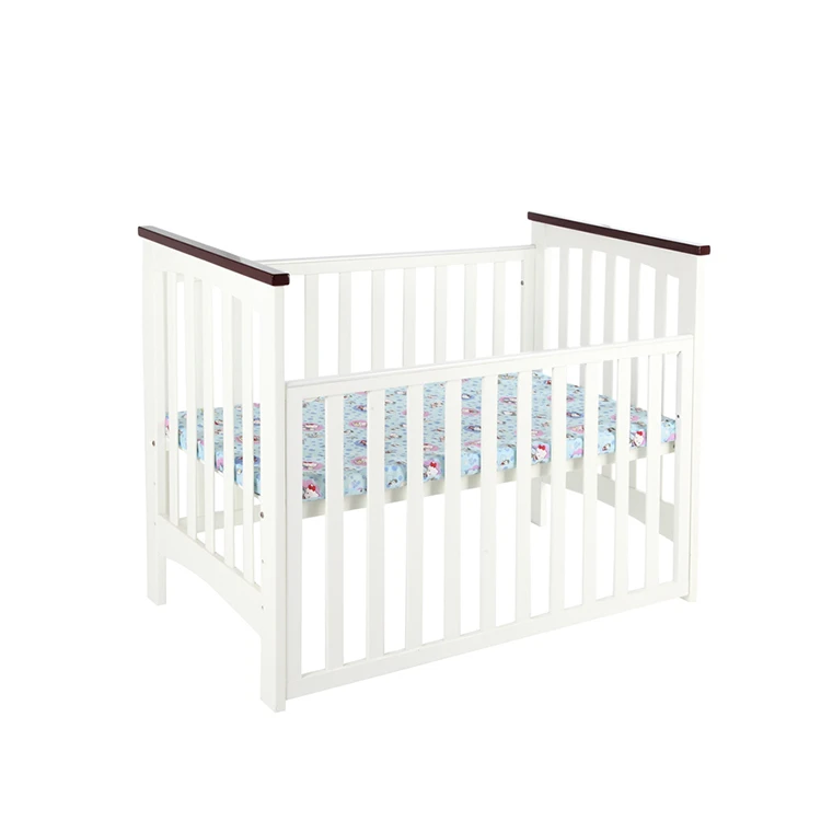 New Born Baby Girl Crib Cradle With 5 Functions Adjustable Baby Bed Cot Foshan Manufacturers