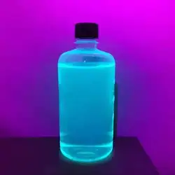 Botella grande de 500ml, tinta fluorescente Invisible sin carbono, pluma estilográfica Dip de vidrio, tinta de escritura suave