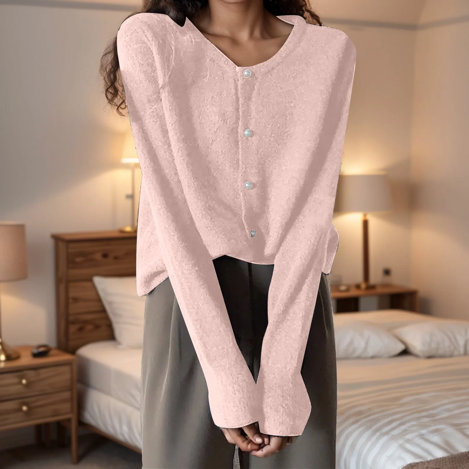 

Solid Cardigan Sweater Fall Women Clothing Korean Fashion O-neck Long Sleeve Top Single Breasted Sweet Knitted Outerwear Femme