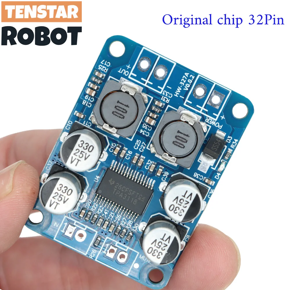 32Pin Chip Original TPA3118 60W DC 12V-24V Mono Digital Audio Power Amplifier Board Amp Module