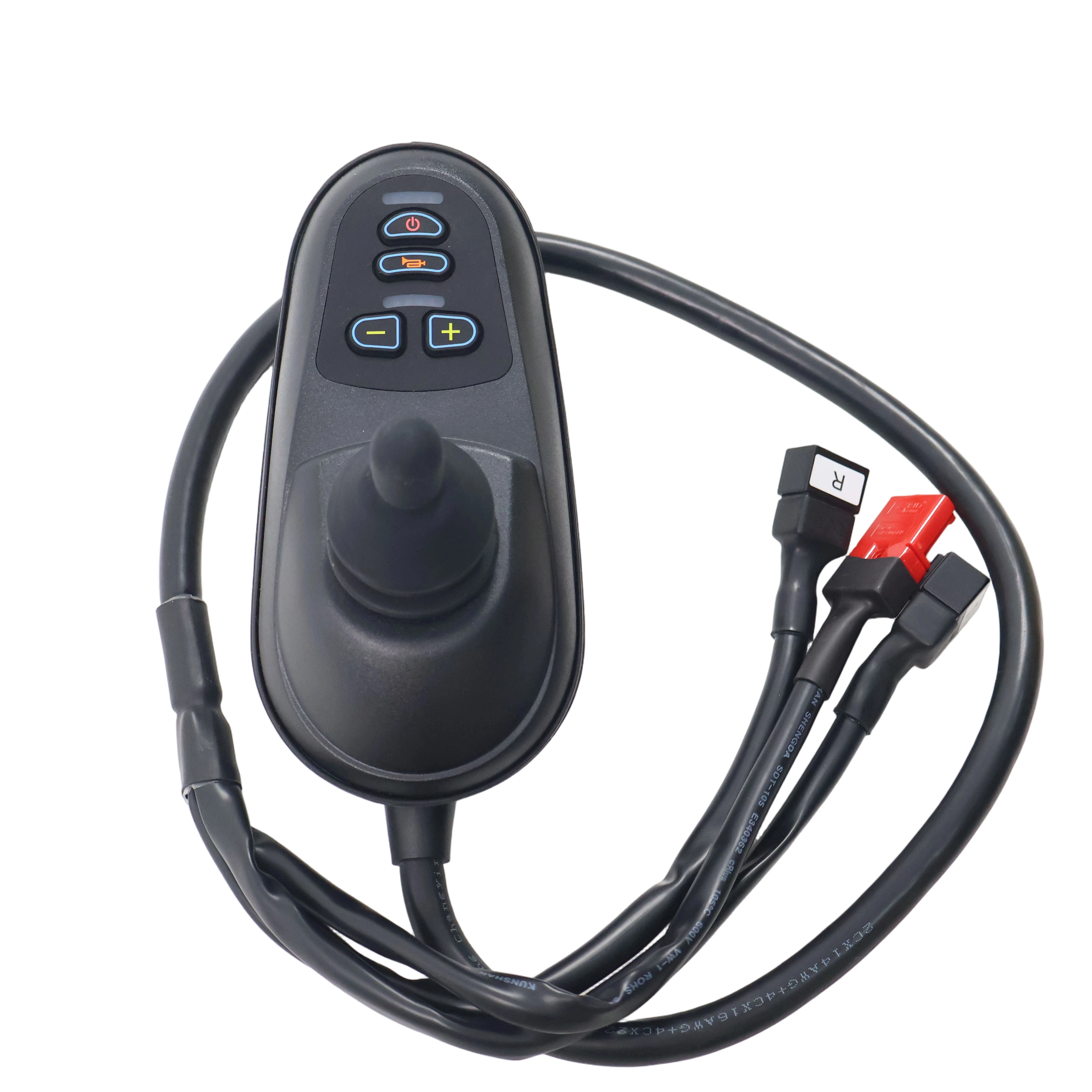 24V 35A Electric Wheelchair Iron Frame 4-Button Controller With Electromagnetic Brake For KZQ-011-KZQ00241121-SYD35AL-F011-272