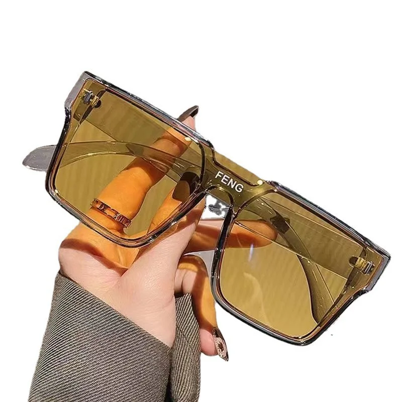 نظارات شمسية كلاسيكية بإطار كبير الحجم للحماية من الأشعة فوق البنفسجية 400 للتخييم والصيد وظلال مسرح الأداء للأطفال للنساء والرجال