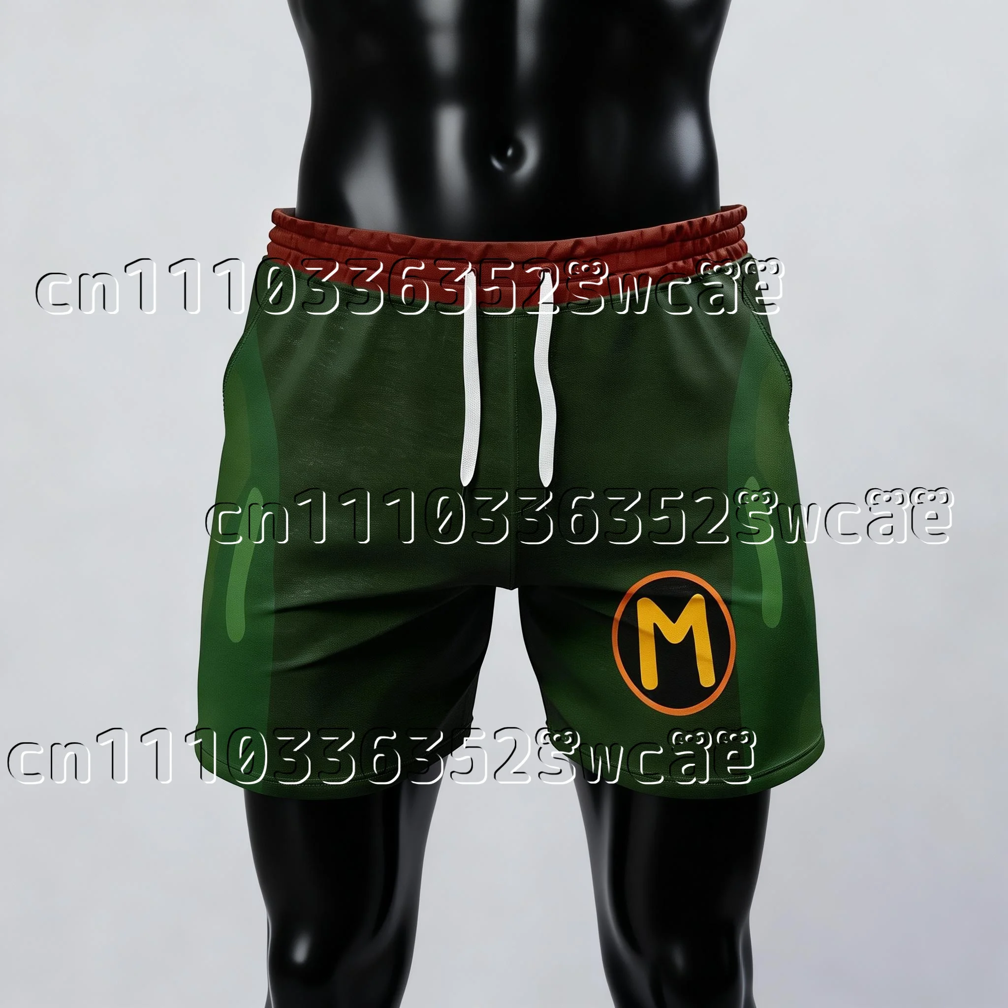 2026 Bandai COS Anime Ninja Turtles Theme Summer Shorts Adult and Children's Sports Shorts New FamilyMatching