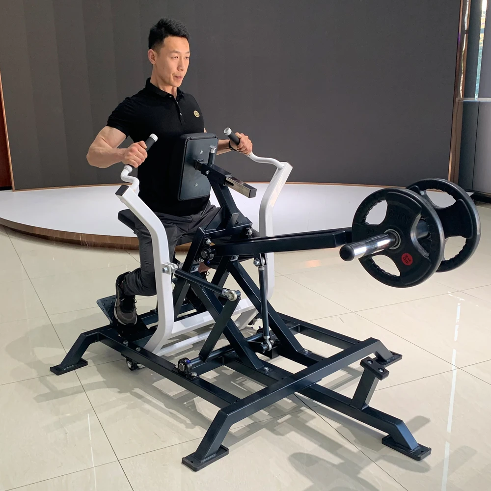 

Professional Plate Loaded Gym Equip Commercial Use Row Machine