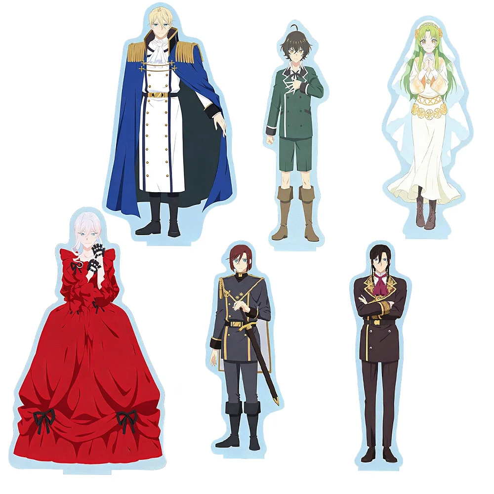 Anime May I Ask for One Final Thing? 15cm Acrylic Stand Keychain Scarlett El Vandimoyan Table Decoration Birthday Gifts