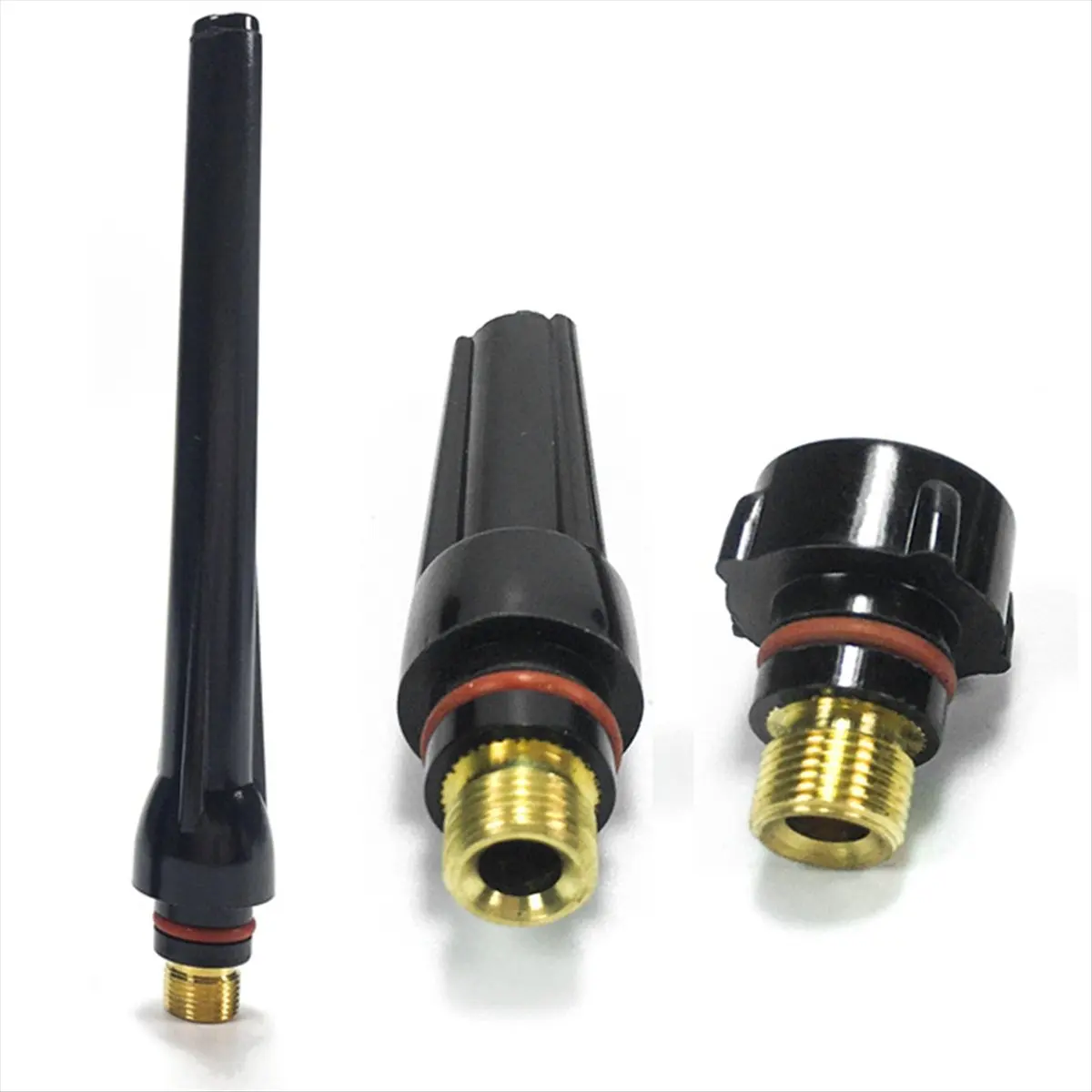 

A013 Набор из 22 предметов, горелка для дуговой сварки TIG, набор зажимов для электродов из теплового стекла -17/18/26 аксессуаров