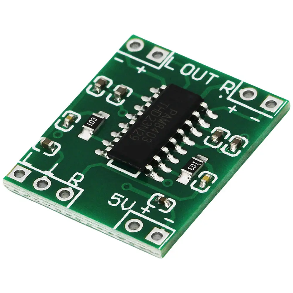 5/20/50PCS PAM8403 Audio 2x3W Mini Digital Power Amplifier Board Module for Class D Stereo Audio Amplifier Module 5V Power