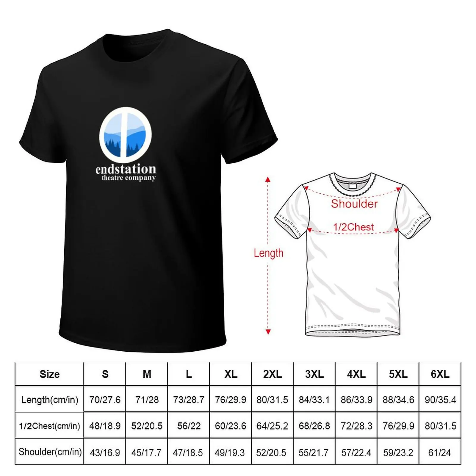Endstation Blue Ridge Adult Apparel T-Shirt Anti-Wrinkle Short Sleeve T-Shirt