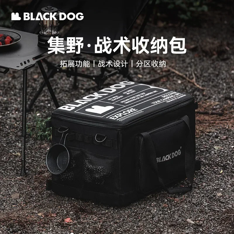 

BLACKDOG 51L Складная сумка для хранения большой емкости Открытый органайзер Коробка с липучкой Многоцелевая сумка для хранения