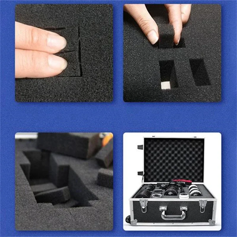 Packing Block Pad Sponge Grid Variety Lattice Cotton Shockproof Folding Polyurethane Hand-tear Lining Of