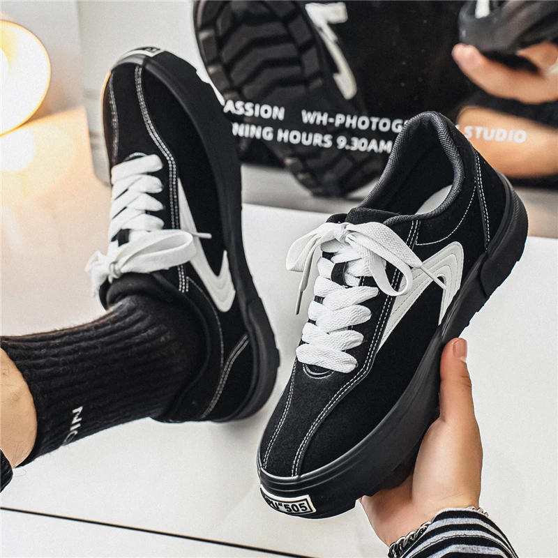 جديد 2025 أحذية التزلج الرجال الرياضة احذية الجري تنفس أحذية منصة فاخرة مريحة عادية ألعاب القوى أحذية رياضية الذكور F #5